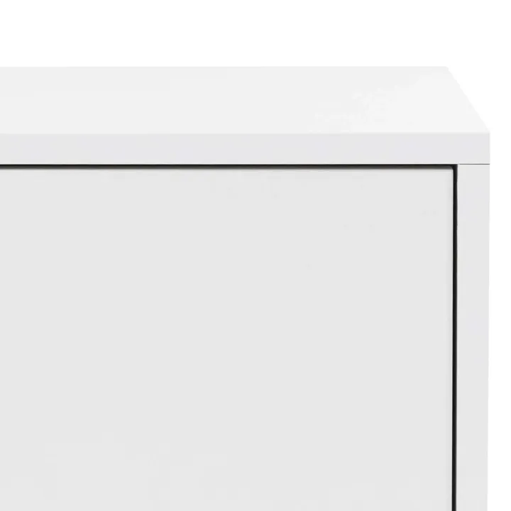 Credenza 100x93h cm 1 cassetto 2 ante moderna bianco Eindhoven