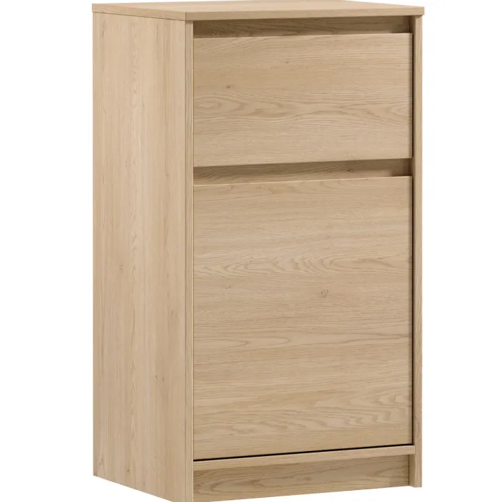 Credenza 47x87h cm 1 cassetto soggiorno rovere Funny