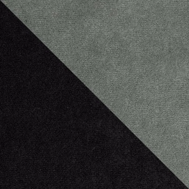 Divano angolare letto reversibile 238x147cm 3 posti grigio nero Flow