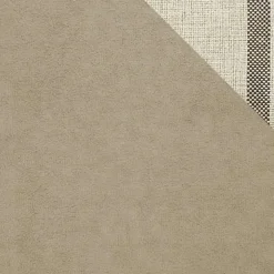 Divano letto angolare destra 5 posti 345x202cm tessuto beige Sloffy