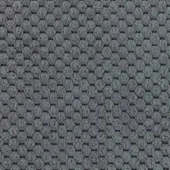 Divano letto angolare 3 posti 244x165cm tessuto grigio scuro Lollypop
