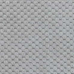Divano letto angolare 3 posti 244x165cm tessuto grigio Lollypop
