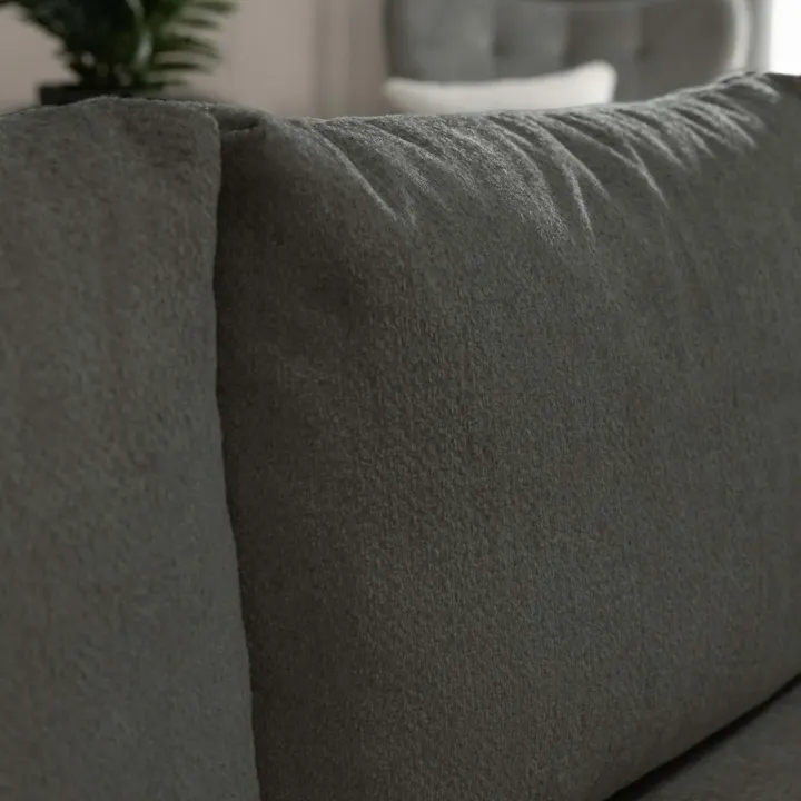 Divano letto angolare reversibile 3 posti 267x185cm box contenitore antracite Sottovoce