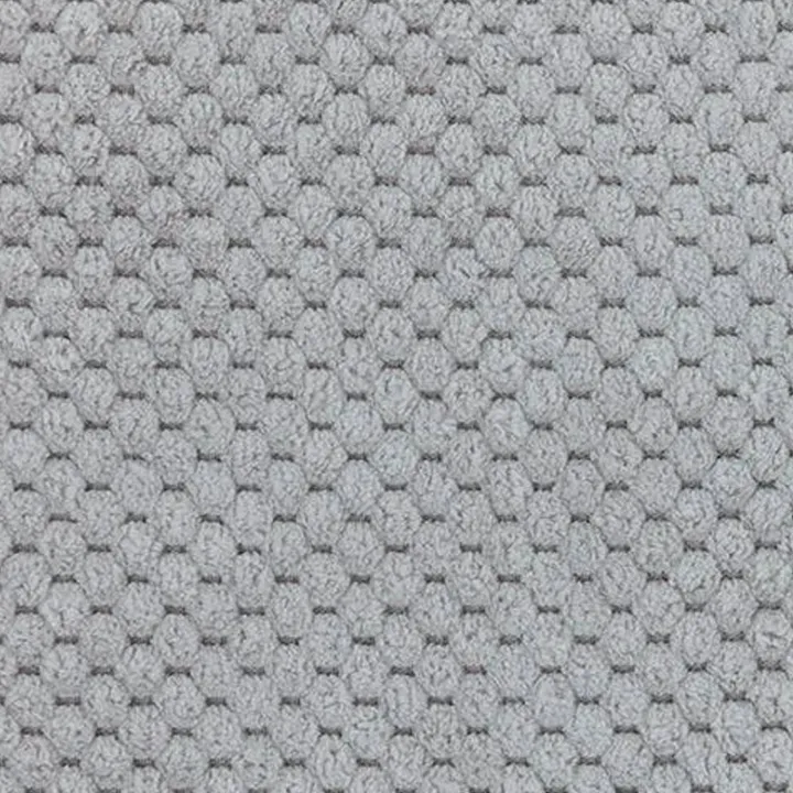 Divano letto angolare sinistro 3 posti 276x158cm tessuto grigio Angle