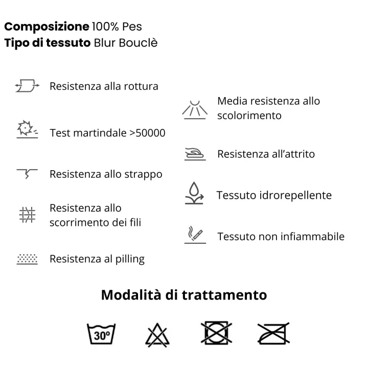 Divano letto angolare sinistra 3 posti 260x180cm tessuto bouclè beige scuro Repose
