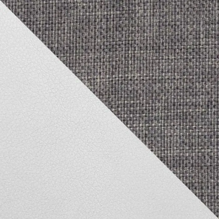Divano letto angolare sinistra 3 posti 253x188cm grigio bianco Almese