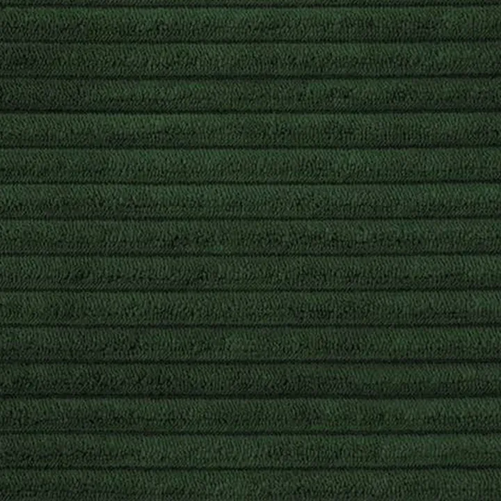 Divano letto matrimoniale 3 posti 248x90cm velluto a coste verde Slurp