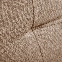 Divano letto pieghevole 173x83cm 3 posti moderno in tessuto beige Veliero