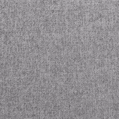 Divano letto 3 posti 153cm imbottito in tessuto grigio Isidore
