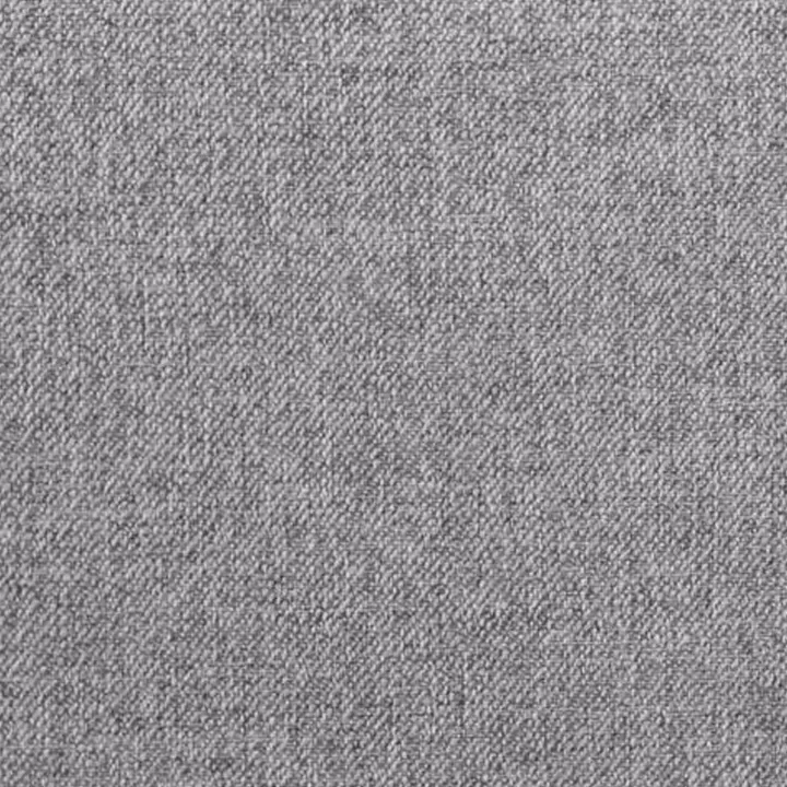 Divano letto 3 posti 153cm imbottito in tessuto grigio Isidore