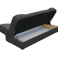 Divano letto 2 posti 182cm pieghevole senza braccioli grigio scuro Rollo