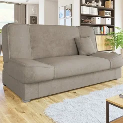 Divano letto 2 posti 182cm pieghevole senza braccioli beige Rollo