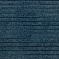 Divano letto 3 posti reversibile 240x140cm matrimoniale angolare velluto a coste blu Appia