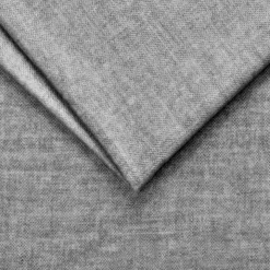 Divano letto regolabile angolare sinistra 4 posti 288x182cm tessuto grigio chiaro Loungey