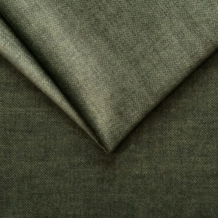 Divano letto regolabile angolare sinistra 5 posti 280x214cm tessuto verde Snuggity
