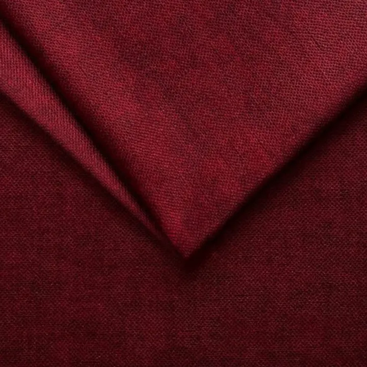 Divano letto regolabile angolare sinistra 4 posti 288x182cm tessuto rosso bordeaux Loungey