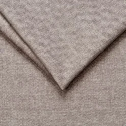 Divano letto regolabile angolare destra 5 posti 280x214cm tessuto tortora Snuggity