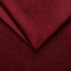 Divano letto regolabile angolare destra 5 posti 280x214cm tessuto rosso bordeaux Snuggity