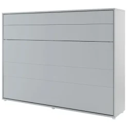 Letto a scomparsa orizzontale 160x200 cm matrimoniale grigio Camelio
