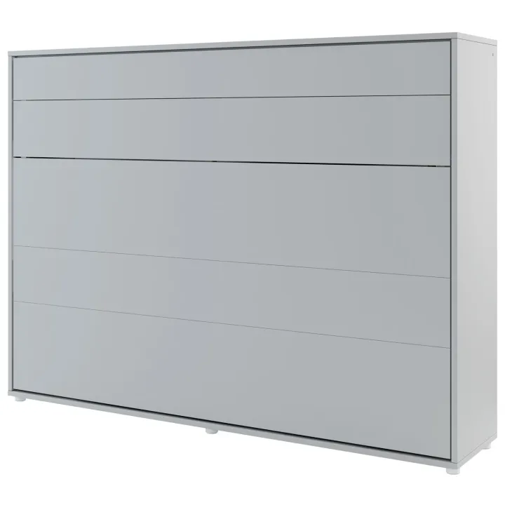 Letto a scomparsa orizzontale 160x200 cm matrimoniale grigio Camelio