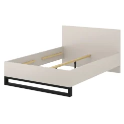 Letto matrimoniale 160x200cm beige cashmere Petra