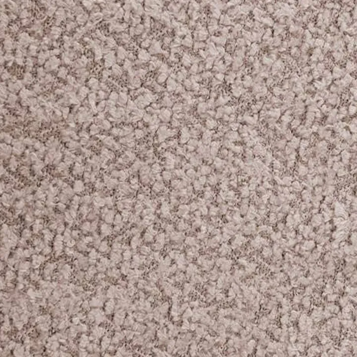 Letto matrimoniale 160x200cm con rete contenitore imbottito tessuto bouclé rosa Aluna