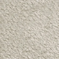 Letto matrimoniale 160x200cm con rete contenitore imbottito tessuto bouclé beige Aluna