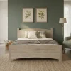 Letto matrimoniale 160x200 cm moderno rovere sonoma Londra