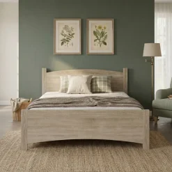 Letto matrimoniale 160x200 cm moderno rovere sonoma Londra