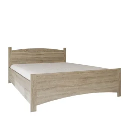 Letto matrimoniale 160x200 cm moderno rovere sonoma Londra