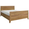 Letto matrimoniale 160x200cm rovere scuro Lucca