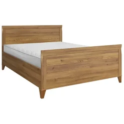 Letto matrimoniale 160x200cm rovere scuro Lucca
