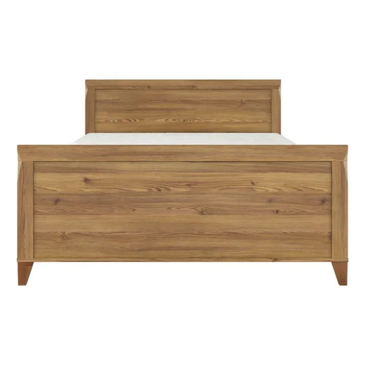 Letto matrimoniale 160x200cm rovere scuro Lucca