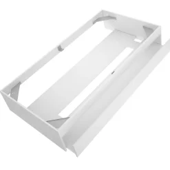 Letto singolo 90x190cm con letto estraibile bianco Bellix
