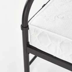 Letto una piazza e mezza moderno 120x200cm nero Stella