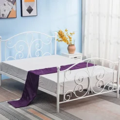 Letto una piazza e mezza 120x200cm bianco Incanto