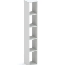 Libreria mobile multiuso scarpiera dispensa 195x186h grigio chiaro Sunset 1003