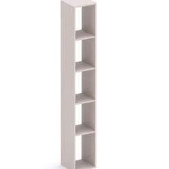 Libreria moderna 84x186h cm 1 anta beige Sunset 1004