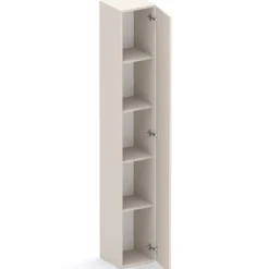 Libreria moderna 84x186h cm 1 anta beige Sunset 1004