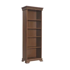 Libreria 68x193h cm 5 ripiani arte povera quercia Kelly