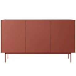 Madia moderna 144x83h cm 3 ante rosso Passion