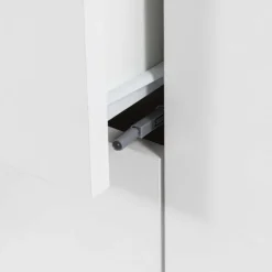 Madia 100x93h cm 1 anta 4 cassetti moderna bianco Eindhoven