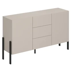 Madia 150x90h cm 2 ante 3 cassetti moderna beige cashmere Simple