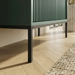 Madia 104x83h cm 2 ante 2 cassetti moderna design verde Alisa