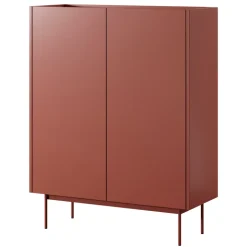 Madia 97x122h cm 2 ante design moderno rosso Passion