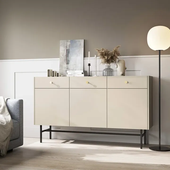 Madia 155x90h cm 3 ante moderna beige Eterna