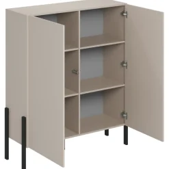 Madia 110x135h cm 2 ante moderna beige cashmere Simple