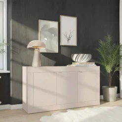 Madia 160x86h cm 3 ante moderna beige cashmere Eternity