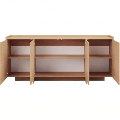 Madia 200x90h cm 4 ante moderna rovere Girone