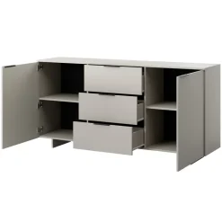 Madia 180x90h cm 2 ante soggiorno beige cashmere Stone